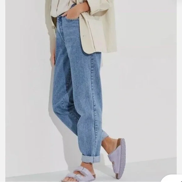 Birkenstock Purple Sandals with Adjustable Buckles and Cork Footbed fur lined - Picture 6 of 6